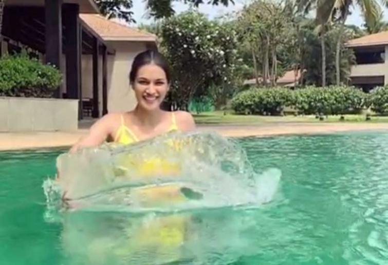 Kriti Sanon enjoying her holiday in Goa, shares clip of her pool time on Instagram