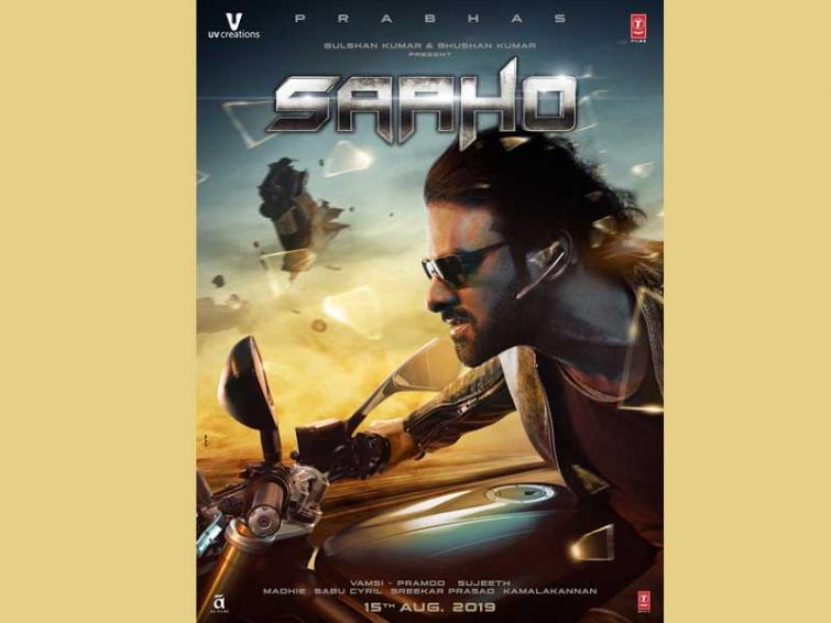 Makers of Prabhas' upcoming movie Saaho release new poster