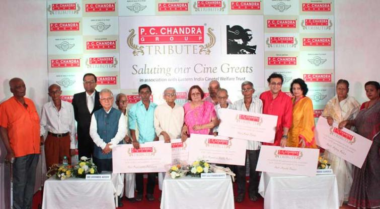 P. C. Chandra Group felicitates Bengali film industry veterans facing economic hardships