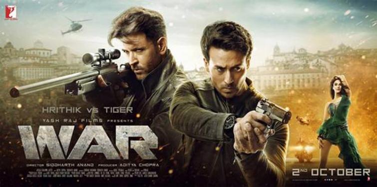 New poster of Hrithik, Tiger Shroff starrer War releases