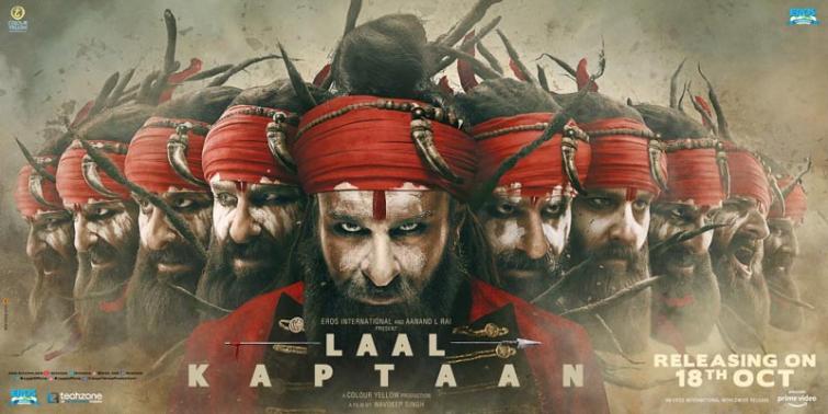 Makers release Lal Kaaptan's new poster featuring Saif Ali Khan