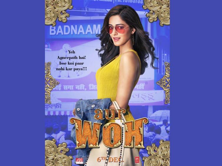 Makers release new Pati Patni aur Woh poster featuring Ananya Panday