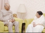 Deeply honoured and humbled by President Kovind's visit to my residence: Lata Mangeshkar