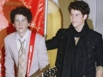 Nick Jonas shares his own wax statue image for fans on Instagram