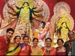 Kajol, Rani Mukherji enjoy Durga Puja together 