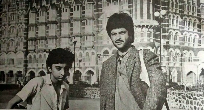 Anil Kapoor shares old image on Twitter, reveals how Woh Saat Din changed his career 