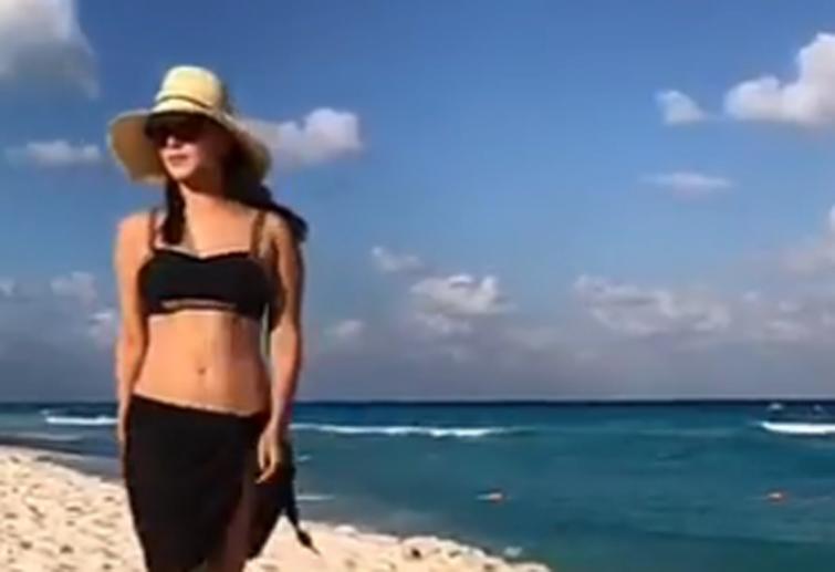 Sunny Leone stuns fans in her black bikini 'vacation' mode video