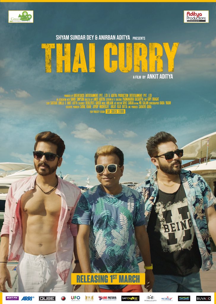 Soham Chakraborty, Hiraan Chatterjee, Rudranil Ghosh to feature in Thai Curry 
