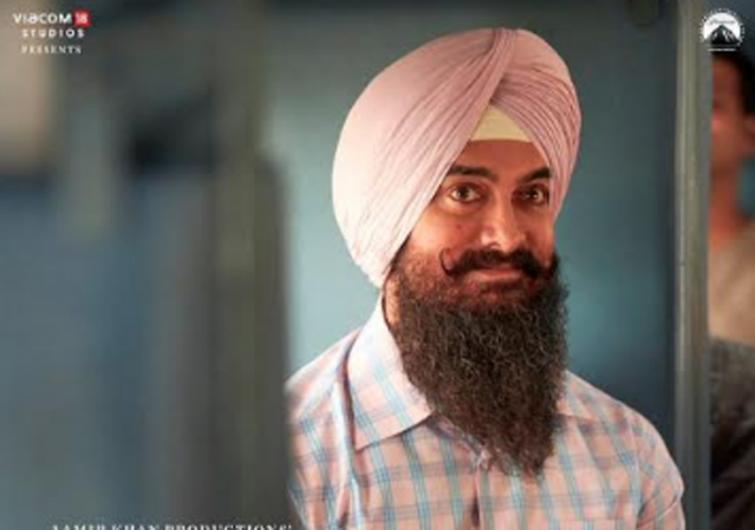 Aamir Khan unveils first look of himself from 2020 release Laal Singh Chaddha
