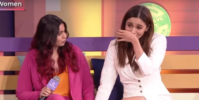 Alia Bhatt moves to tears while speaking on sister Shaheen's battle with depression