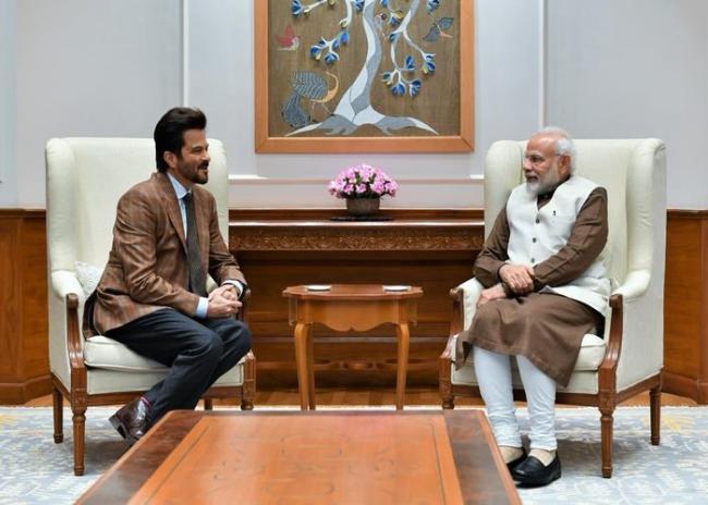 Anil Kapoor meets PM Modi, says 'humbled and inspired'