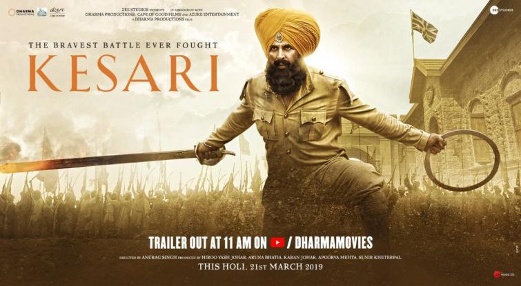 Akshay Kumar unveils trailer of his upcoming release Kesari