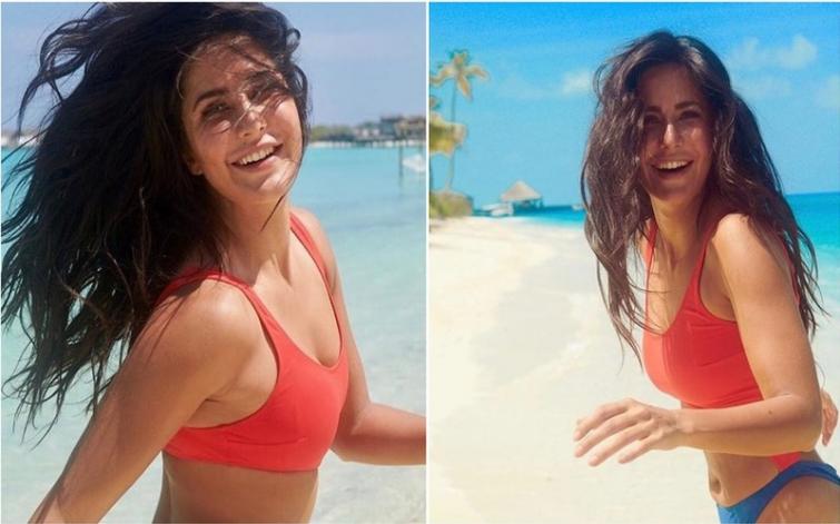 Katrina Kaif spends vacation in Maldives, raises temperature in bikini