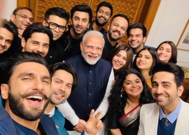 Bollywood meets PM Modi, discusses issues concerning film industry
