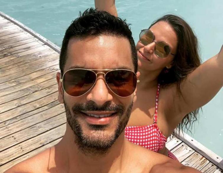 Angad Bedi wishes wife Neha Dhupia with a heart-touching message 