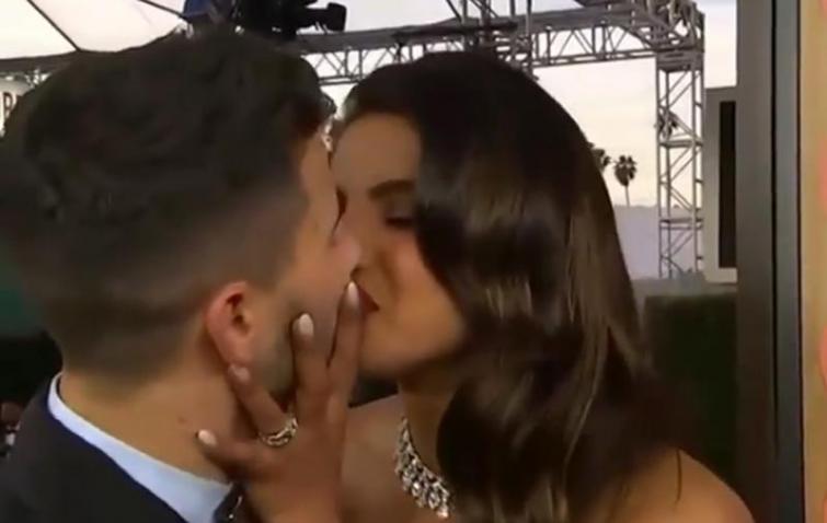 Golden Globes: Priyanka steals a kiss from husband Nick Jonas, couple wins hearts