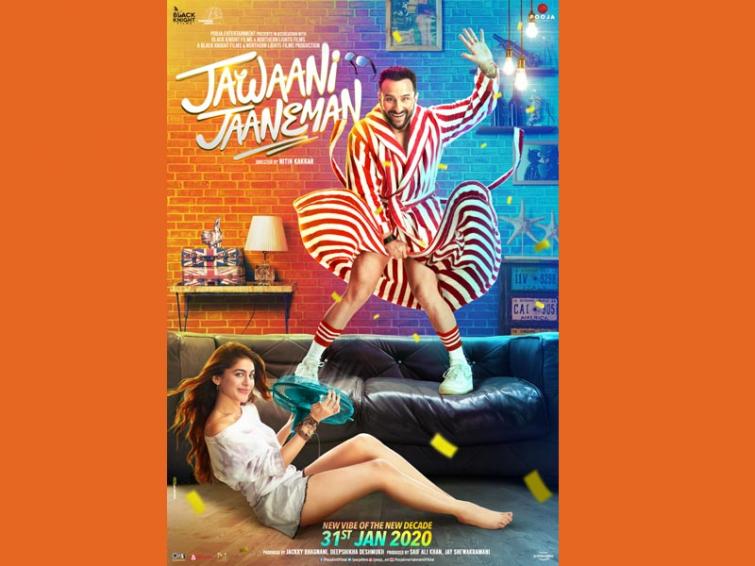 Makers release poster of Jawaani Jaaneman, features Saif and Alaya