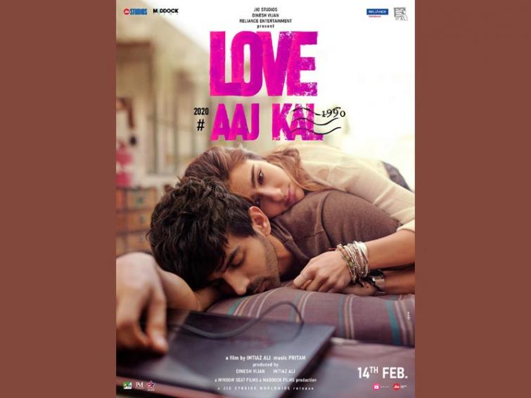 First look poster of Kartik Aaryan, Sara Ali Khan starrer Love Aaj Kal releases