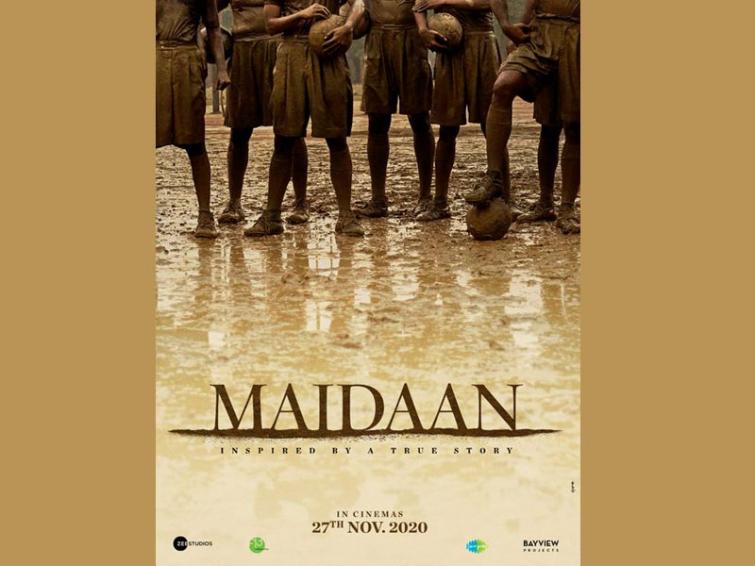 Teaser poster of Ajay Devgn starrer Maidaan comes out