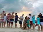 Priyanka Chopra, Nick Jonas enjoy a beach vacation with family and friends