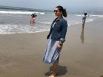 Sunny Leone enjoys moments on seabeach, posts image on Instagram