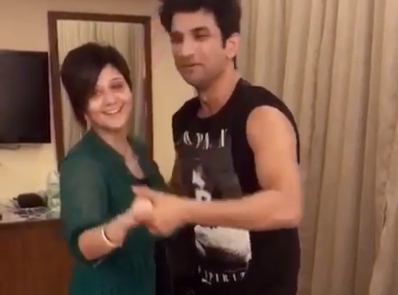 Swastika Mukherjee shares video of her dance with Sushant Singh Rajput on social media