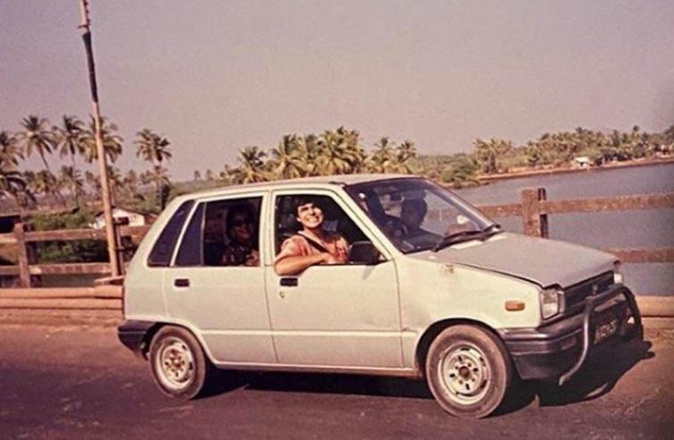 Imtiaz Ali shares image of his first car- Maruti 800