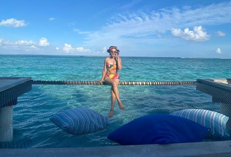 Taapsee Pannu spends holiday in Maldives in style