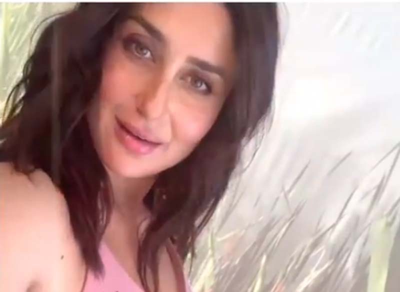 Kareena Kapoor Khan shows off her baby bump in latest Instagram video