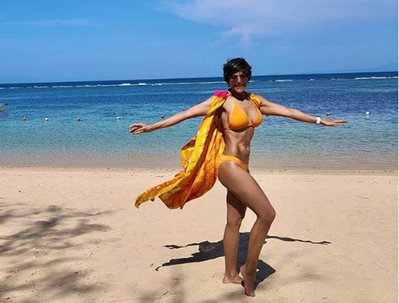 Mandira Bedi is missing sun sea and sand, shares throwback image from Maldives vacation  