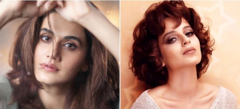Taapsee Pannu counters Kangana Ranaut's 'nepotism' attack with old videos