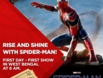 SVF brings earliest Spiderman-No Way Home first day's first show in Bengal