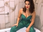 Sunny Leone poses in a bathtub, images go viral on social media 