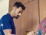 COVID-19 positive Arjun Rampal tries painting as he self-isolates, shares images on Instagram