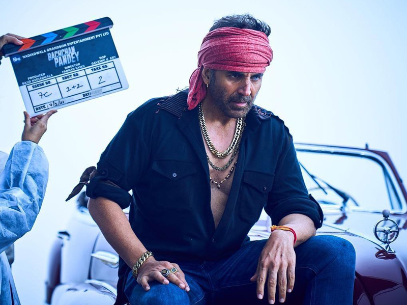 Akshay Kumar's first look in Bachchan Pandey revealed