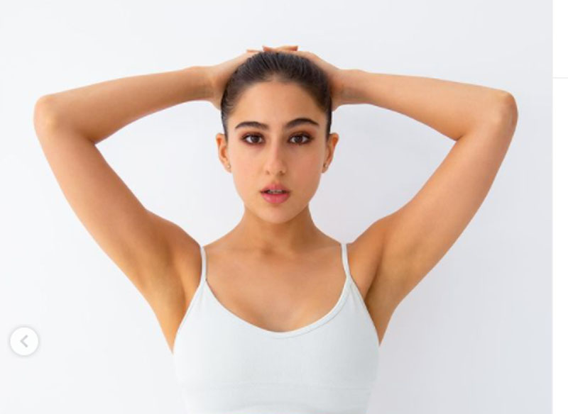 Sara Ali Khan is picture perfect in her exercise photos. Check out her latest images from Instagram