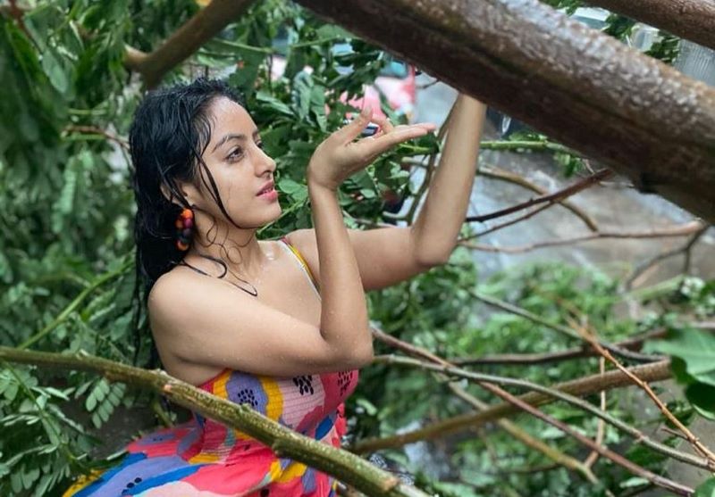 No regret: Deepika Singh Goyal after posing with uprooted trees in Mumbai
