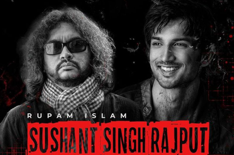 Rupam Islam pays tribute to Sushant Singh Rajput with his song 'Na Bola Golpera'