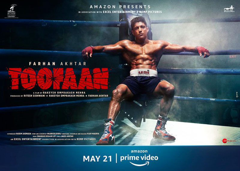 Farhan Akhtar's Toofaan to release on Amazon Prime on May 21 