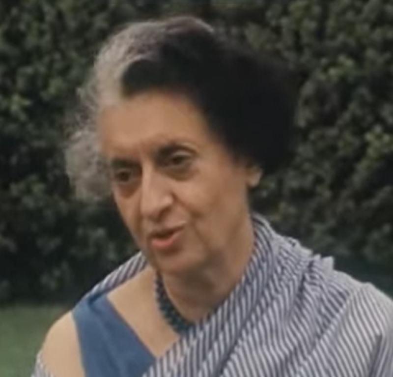 Indira Gandhi | Image Credit: Screenshot grab 