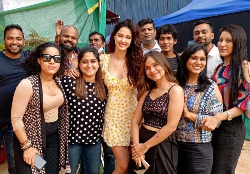 Disha Patani shares pictures with 'Yodha' team as she wraps up shooting