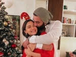 Ranbir Kapoor kisses Alia Bhatt in the couple's maiden Christmas celebrations post wedding