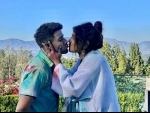 Priyanka Chopra kisses Nick Jonas on lips as the couple celebrates Holi in LA