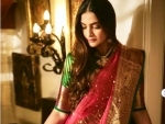 Sonam Kapoor gives us a sneak peek at her stunning look from Karwa Chauth. Check out