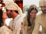 Ranbir Kapoor, Alia Bhatt get married in their 'favourite spot', share wedding pics sealed with a kiss
