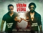 Hrithik Roshan, Saif Ali Khan starrer Vikram Vedha's trailer launched