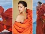 Cannes 2022: Deepika Padukone makes a case of absolute gorgeousness in orange gown