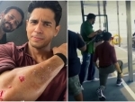 Sidharth Malhotra got cuts and bruises while filming high-voltage action sequence for Rohit Shetty's Indian Police Force
