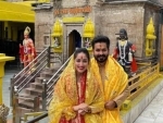 Yami Gautam, Aditya Dhar visiting several temples, check out