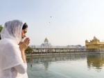 Manushi Chillar visits Golden Temple, looks gorgeous in white salwar suit 